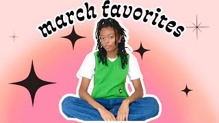 march favorites - clothing, music, media + more!