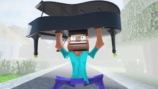 The minecraft life of Steve and Alex | Top 5 Fanny Stories | Minecraft animation