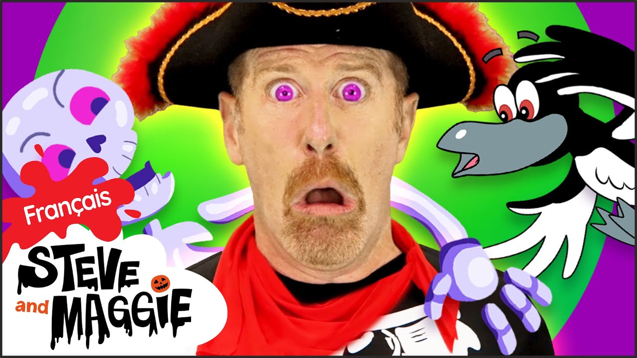 Halloween et la maison de poupées, une histoire de magie pour les enfants  Steve et Maggie Français