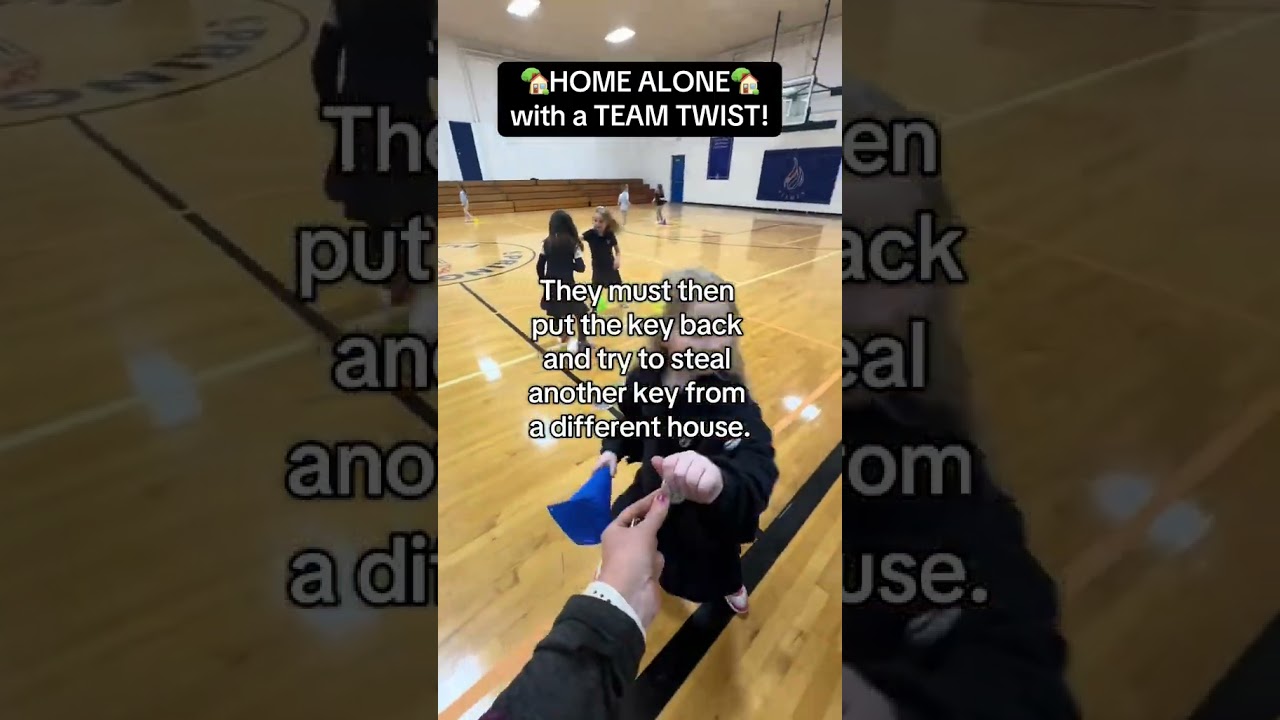 Kindergarten - 5th Grade PE Game - HOME ALONE with a TEAM Twist!