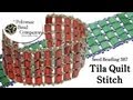 Tila Quilt Stitch Bracelet