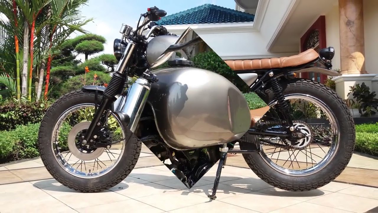 Japsyle Kekinian Modifikasi Motor Gl100 Youtube