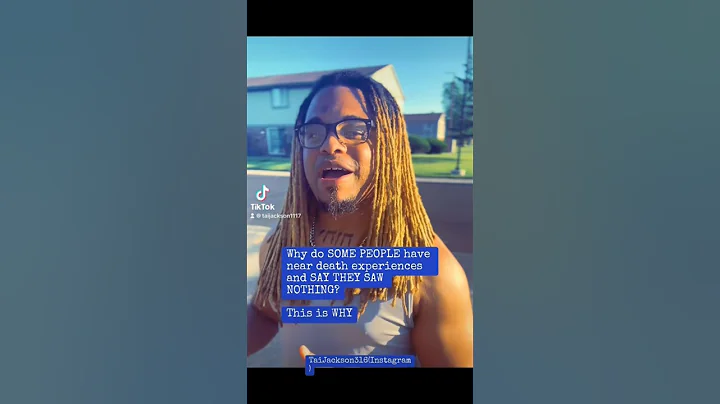 Why do SOME PEOPLE have near death experiences and see nothing? Listen! #neardeathexperiences