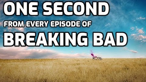 One Second from Every Episode of Breaking Bad