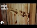 Making a Barn Door From Pallets / Paletten Kapı Yapımı