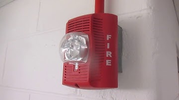 University System Sensor SPSR (SpectrAlert Advance Speaker Strobe) Fire Alarm
