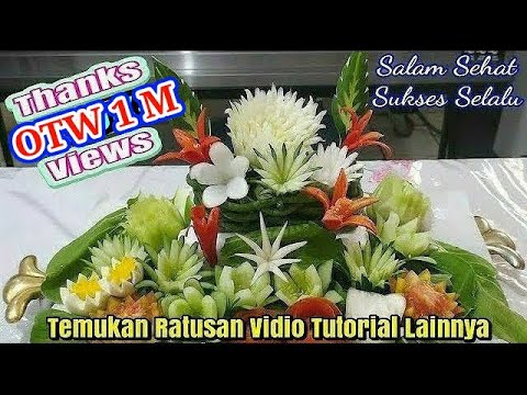 Video: Cara Membuat Hiasan Buah Dan Sayur