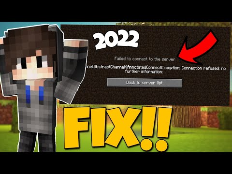 Minecraft Failed To Connect To The Server Fix | Minecraft Connection Timed Out Fix