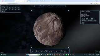 same dwarf planet - bug fixed itself