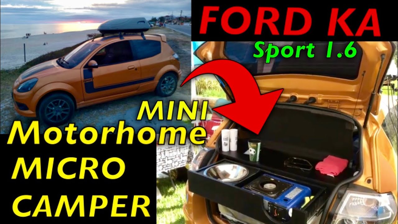 FORD KA um projeto de MOTORHOME diferente, um MICRO CAMPER, um mini MOTOR HOME NOVO E ESPECIAL