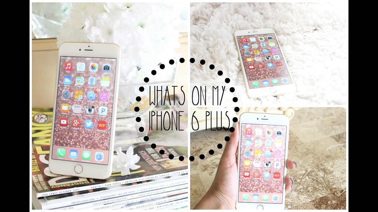 What's On My iPhone 6 Plus 2014| Nikki G