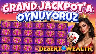 #EGT SLOT OYUNLARI ⭐️ DESERT WEALTH ⭐️ GRAND JACKPOT A OYNUYORUZ! #slot #casino
