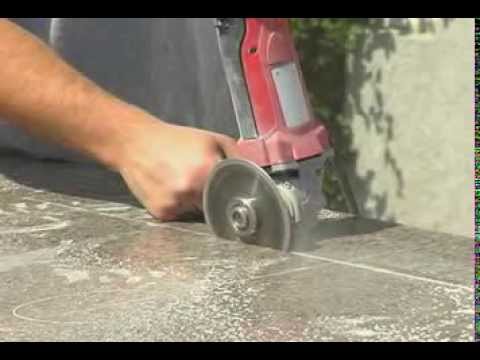 How To Cut A Granite Countertop Youtube
