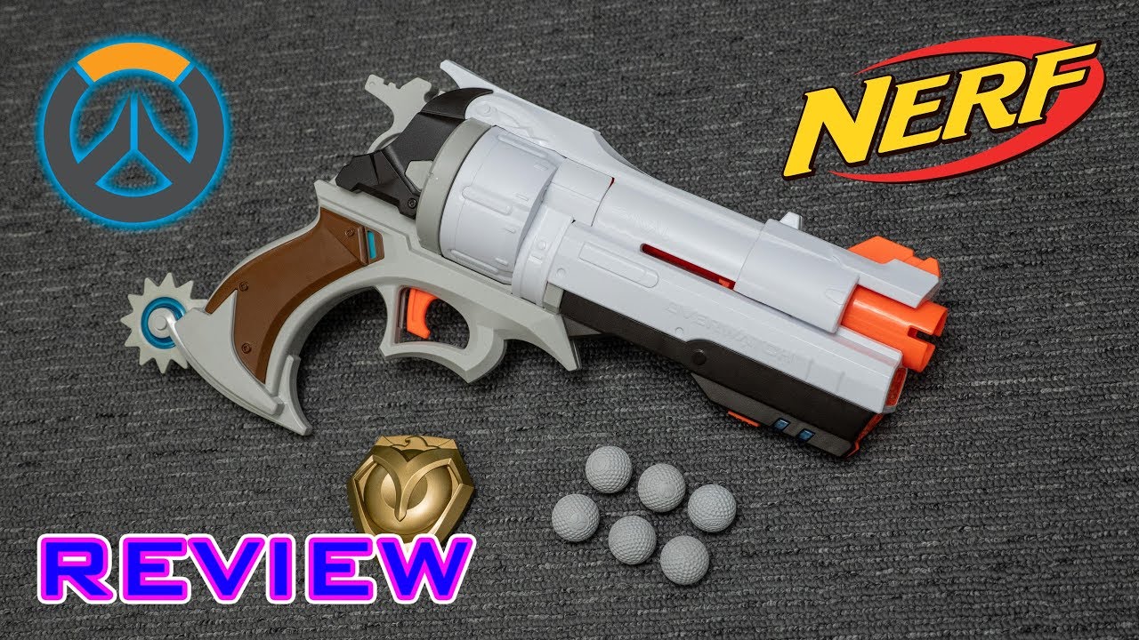 span længde ~ side REVIEW] Nerf Rival Overwatch McCree Blaster - YouTube