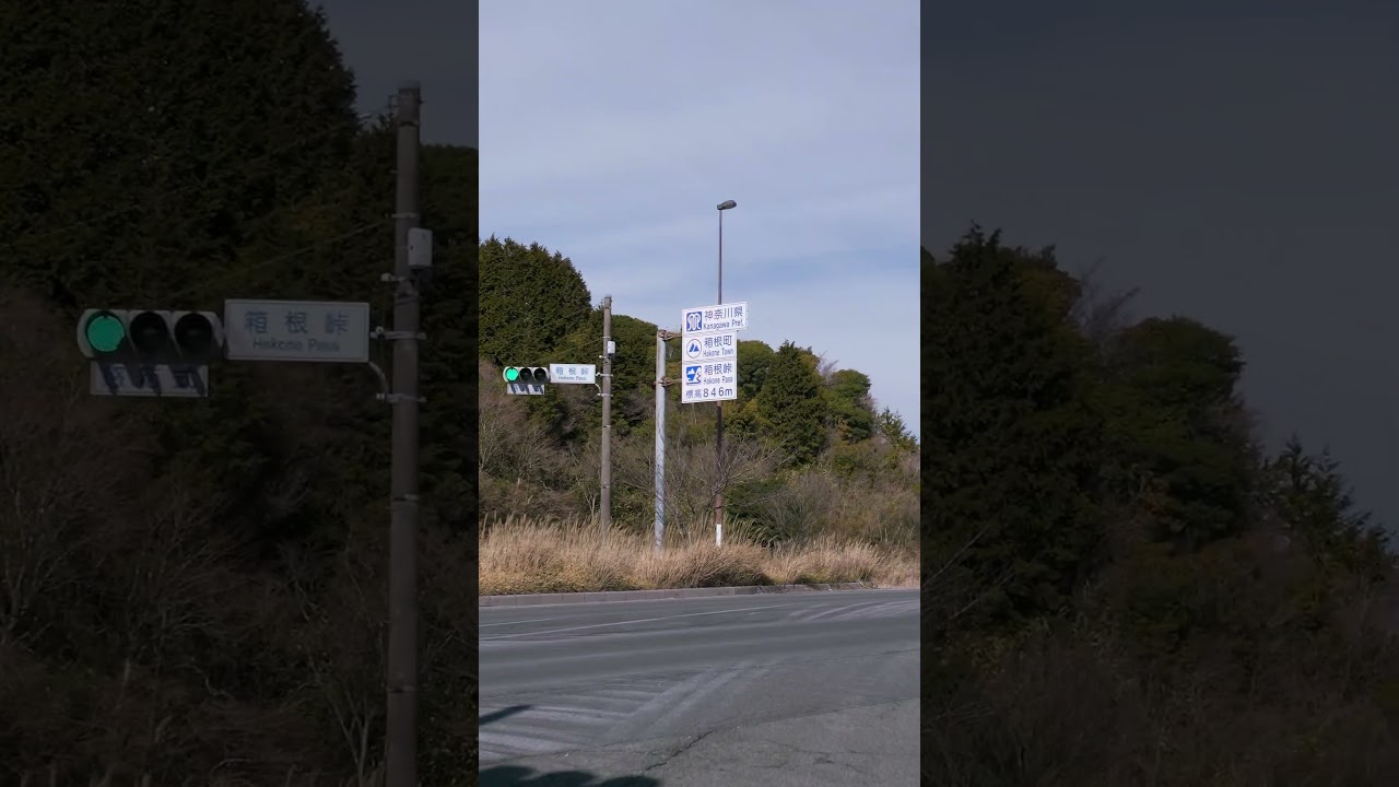 Japan Scenic Drive:Izu & Ashinoko Skyline #driving #shorts