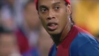 TEMPORADA 2006/2007 canal + Ronaldinho messi  barsa- real madrid