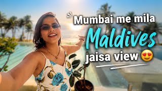 Full Maldives wali feeling 🥰 film city bhi dekh liya 😎 Mumbai vlog part-9 || Jyoti Kharaliya
