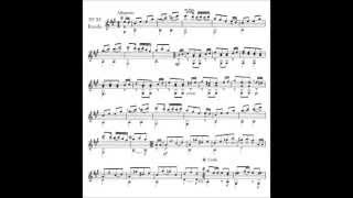 Matteo Carcassi Op.59 No.33, Rondo