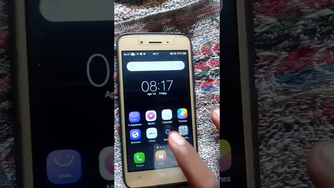 vivo y53 back button settings