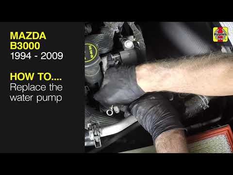 Mazda B3000 (1994 - 2009) - Replace the water pump - YouTube