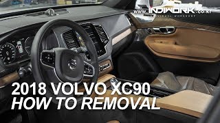 How to removal Screen, Glove Box 2018 XC90 by 인디웍 indiwork