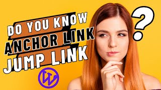 how to create jump link in wordpress: simple anchor link tutorial