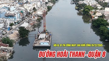 TP.HCM tiếp tục khởi công gói thầu mới của dự án cải tạo bờ Bắc kênh Đôi
