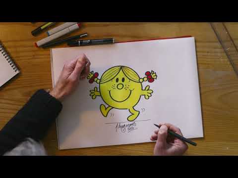 M&S | How to draw Little Miss Sunshine with Adam Hargreaves