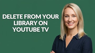 DELETE FROM YOUR LIBRARY ON YOUTUBE TV - Julia