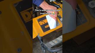 One sticker changed everything now I trust nothing #dewalt #bluecollar #tools #construction #shorts