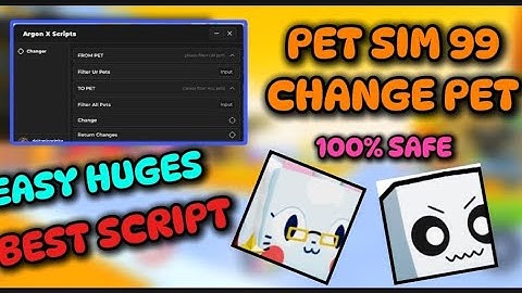 New✨ Pet Simulator 99 Pet Change | Pastebin |Halloween Update 🎃