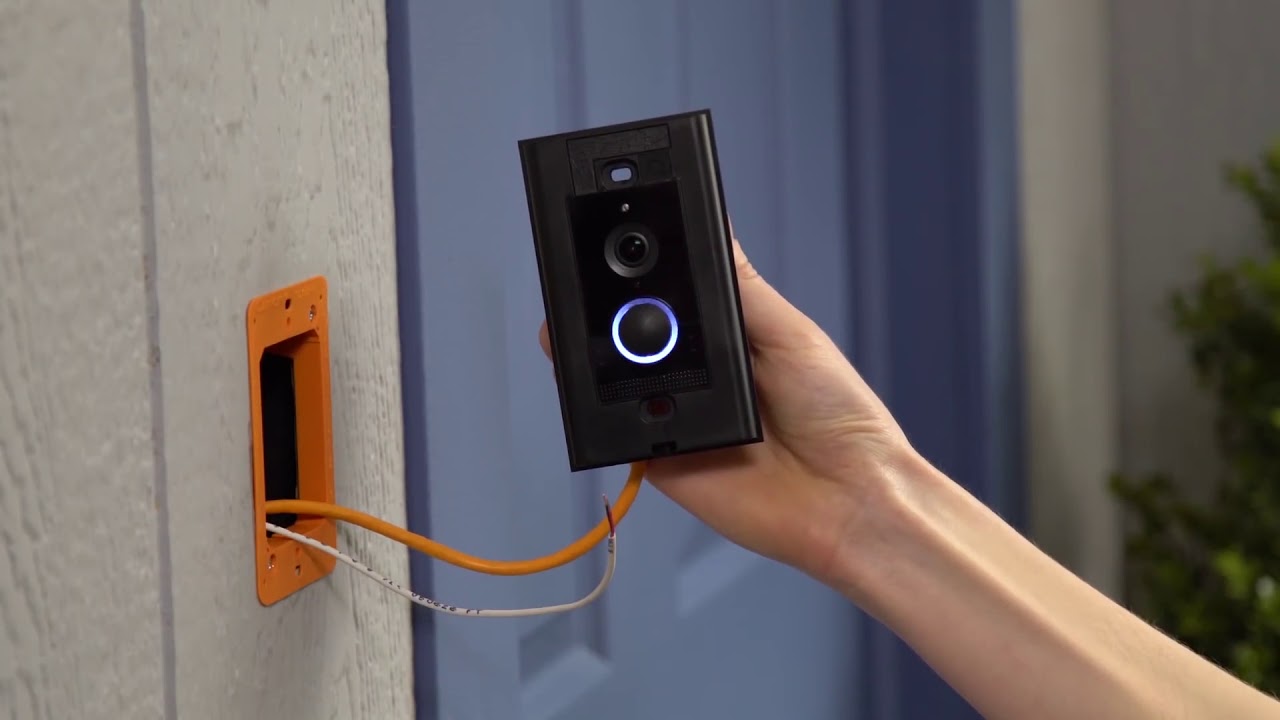 ring elite doorbell installation