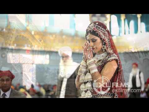 Indian Sikh Wedding - Groom Arrives at Reception in Helicopter