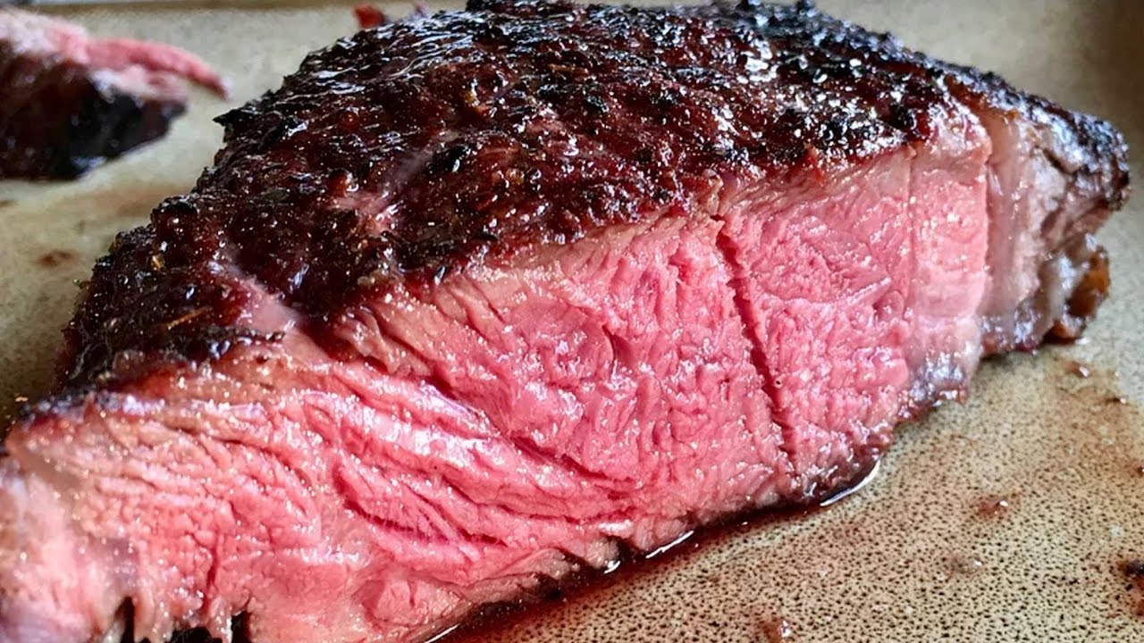 Cook the perfect medium rare steak with Reverse Sear