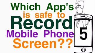 5 Best SCREEN RECORDER Apps for Android in Hindi, Mobile phone screen recorder app's. screenshot 5