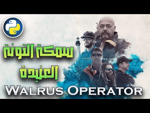 walrus operator in python | بايثون وسمكة التونة العنيدة