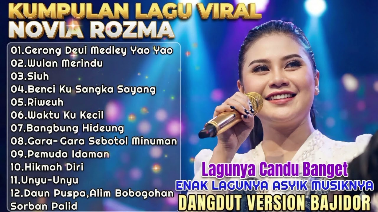 Novia Rozma - Gerong Deui Medley Yao Yao | Kumpulan Lagu Viral Versi Bajidor 