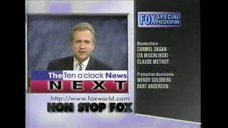 FOX Split Screen Credits, When Disasters Strike (FOX, 1996)