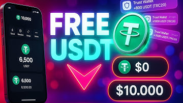 $10,000 FREE USDT 2025 💰 Legit Airdrop Tutorial — No Investment Needed