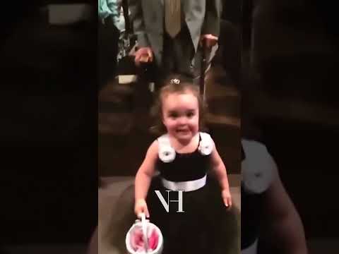 Cute flower girl