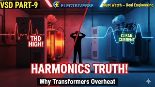 HARMONICS TRUTH! Why Transformers Overheat with VSD Loads | VSD Series Part-9 (Engineers MUST Watch)