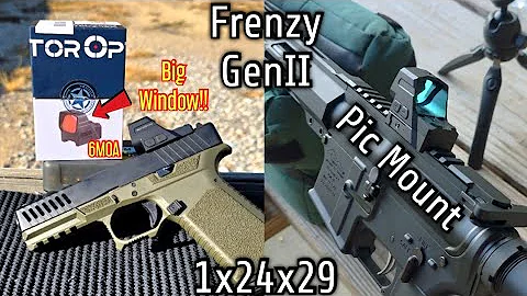 Vector Optics Frenzy II 1x24x29 6MOA Red Dot Sight Review & Shoot