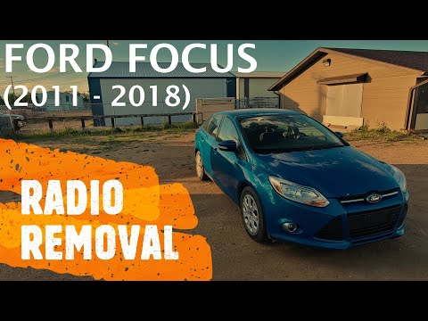 Ford Focus - RADIO / STEREO REMOVAL & REPLACEMENT (2011 - 2018) - YouTube
