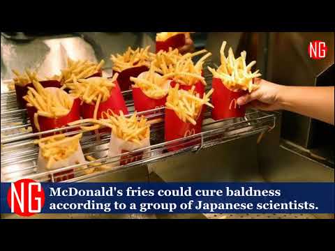 Video: McDonalds Potatoes Cure Baldness