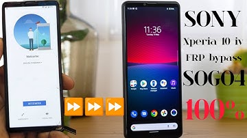 SONY Xperia 10 IV SOGO4 Frp bypass