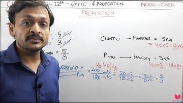 3) Class 6 Maths Chapter 12 Ratio And Proportions- What Is Proportions | Maths Class 6 CBSE NCERT