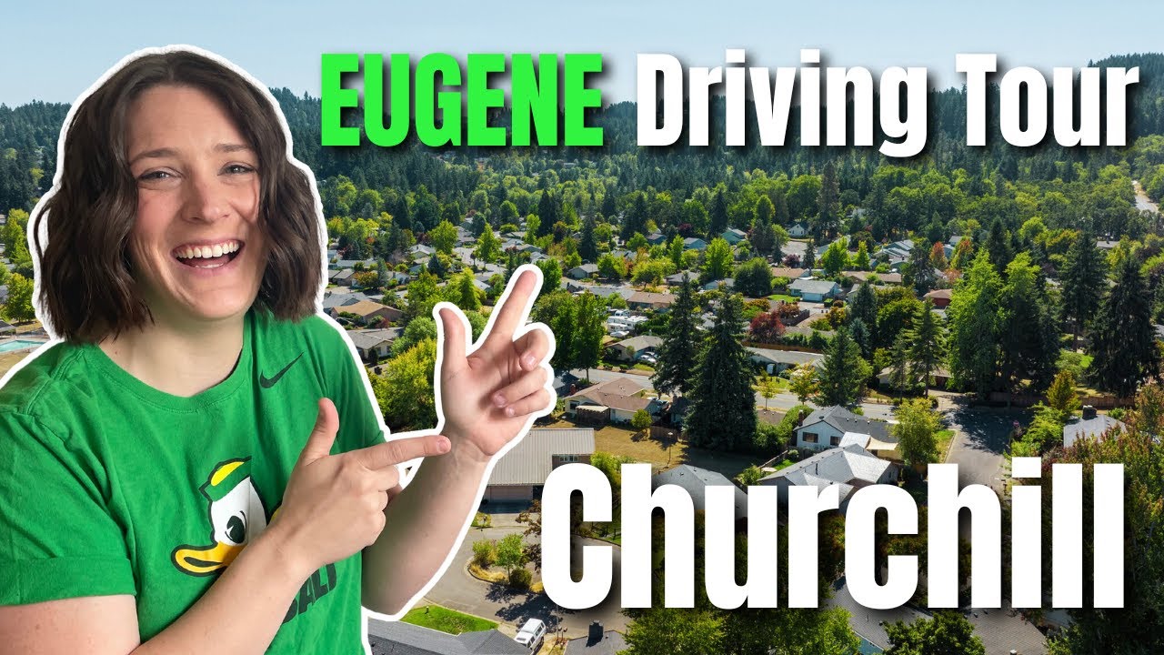 Driving Tour of Churchill Neighborhood in Eugene, Oregon YouTube