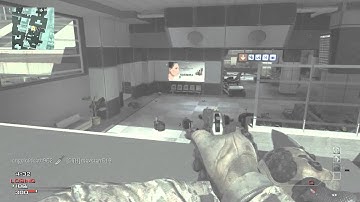 MW3 Terminal - 360 Throwing knife?