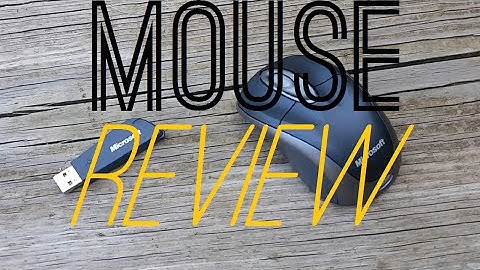 Microsoft Wireless Notebook Optical Mouse 3000 Reivew!