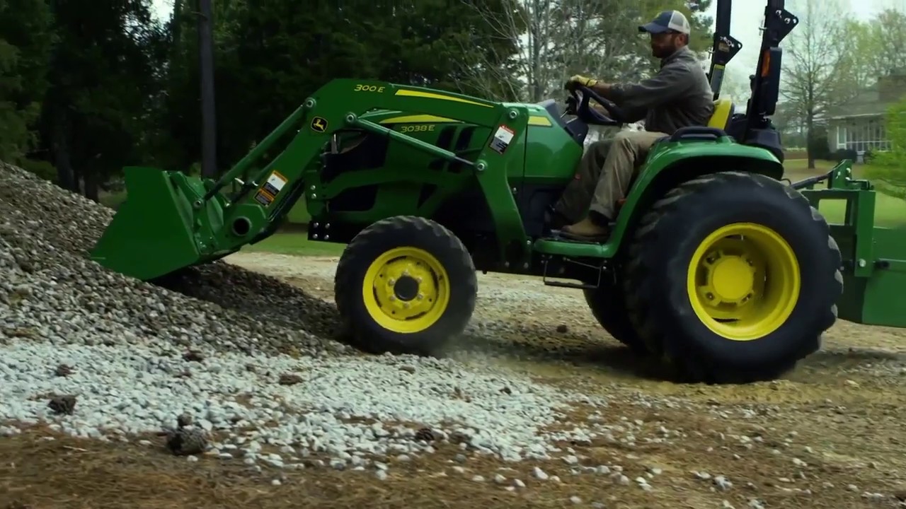 John Deere 3e Series Compact Utility Tractor Machine Overview Youtube